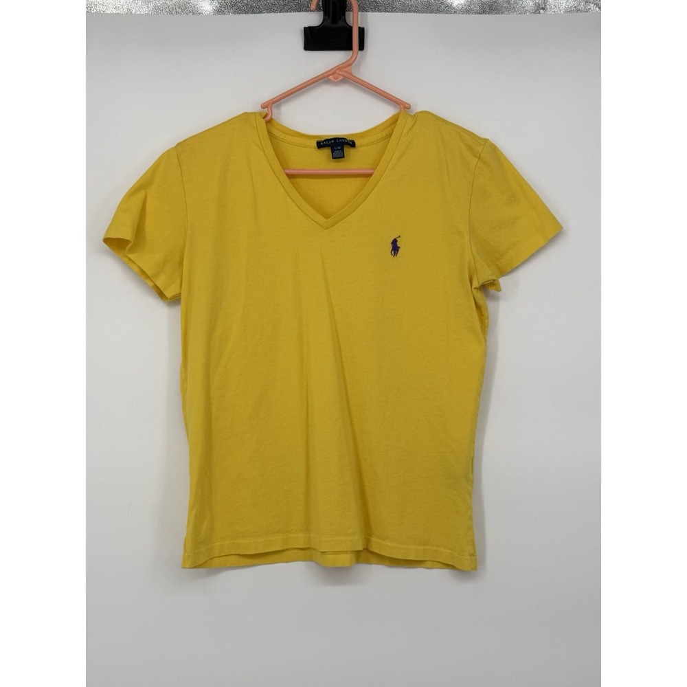 Ralph Lauren Women's Vneck Top Large